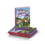 کتاب American Family and Friends 5 ویرایش دوم (SB+WB+QR Code)