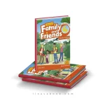 کتاب American Family and Friends 4 ویرایش دوم (SB+WB+CD+DVD)